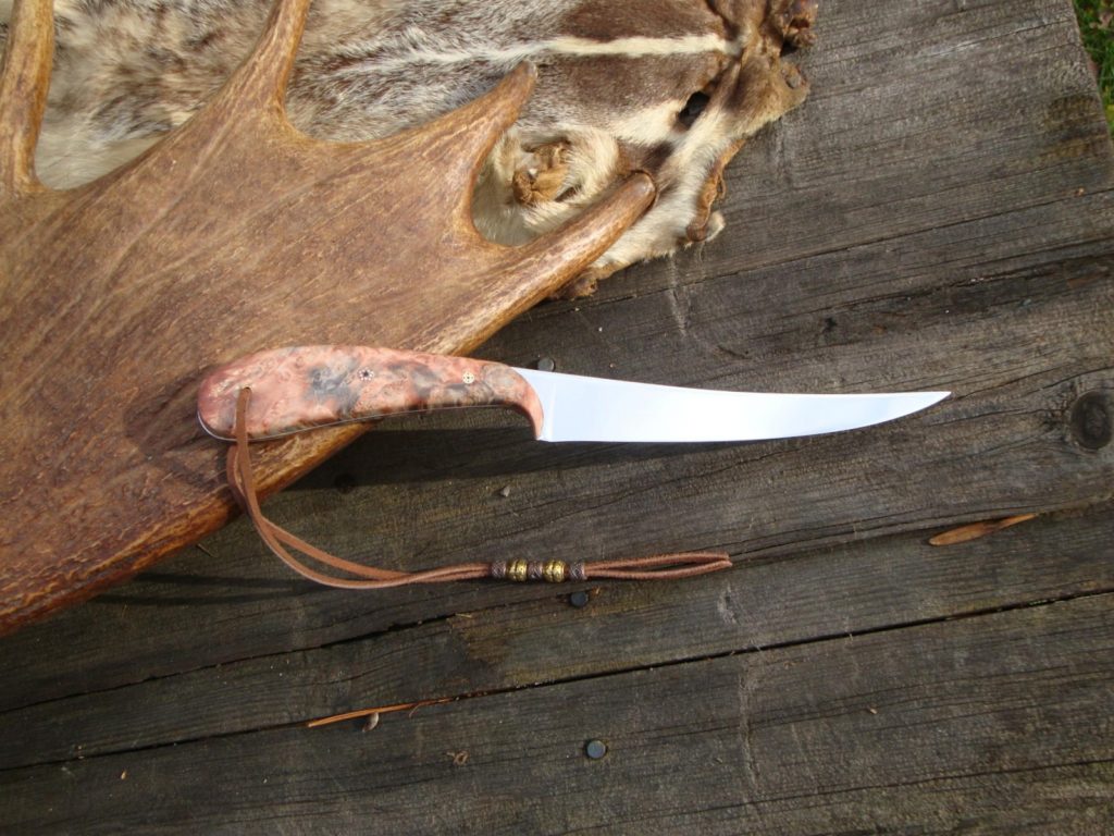 Xcalibur Wooden Fillet Knife, 6-in
